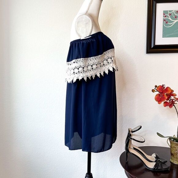 🍋 Fascination • Off-Shoulder Boho Style Top - Picture 3 of 9